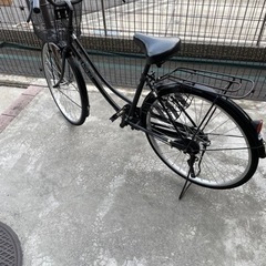 自転車　26インチ　黒