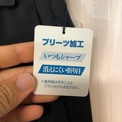【新品未使用】メンズ スーツ セットアップ ブラックの画像