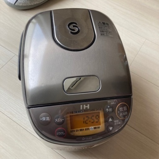 象印　炊飯器　説明書付き　美品