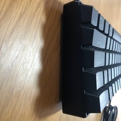 メカニカルキーボード　青軸の画像