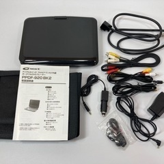 テレビ付き9インチポータブルDVDプレーヤーの画像