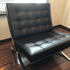 美品　バルセロナチェア(1P) ミース・ファンデルローエ