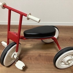 【無印良品・MUJI】三輪車/レッド