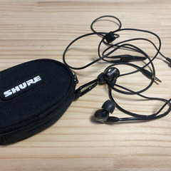 未使用 SHURE イヤフォン