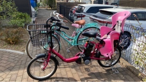 Panasonic 電動自転車、27サイズ自転車と子供自転車