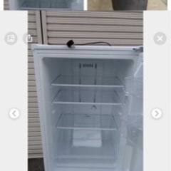 東芝153L冷蔵庫　中古　ブラックの画像