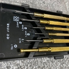 精密ドライバー セット　時計　眼鏡の画像