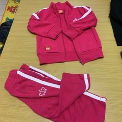 BABYDOLL 子供服 キッズ 80cm ピンク セットアップ