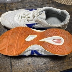 沖縄工業高校　体育館　シューズ