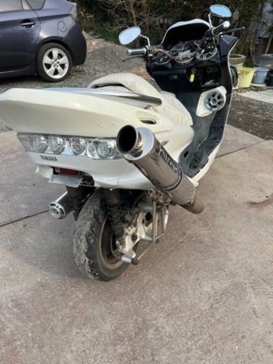 YAMAHA マジェスティ　白　