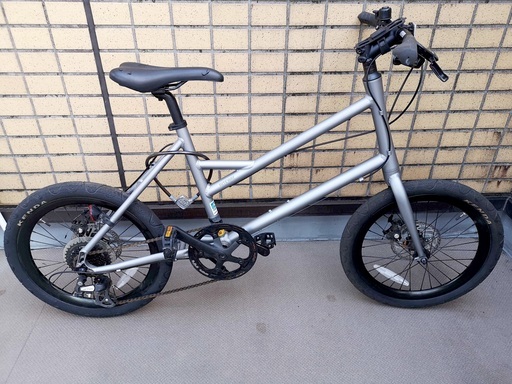 自転車／ミニベロ（ライトウェイグレイシア・マットグレー）
