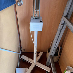 アンティーク　レトロな拡大鏡付きライトの画像