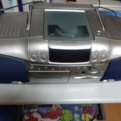 MD/CDラジカセ　KENWOOD　MDパーソナルステレオシステ...