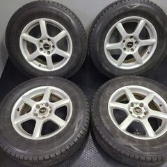 【DUNLOP WINTER MAXX SJ8 215/70R16】スタッドレス【Weds LEONIS 16インチ 7J5HPCD114.3+40】アウトランダー等　(VTM518) クレジットカード QRコード決済可能