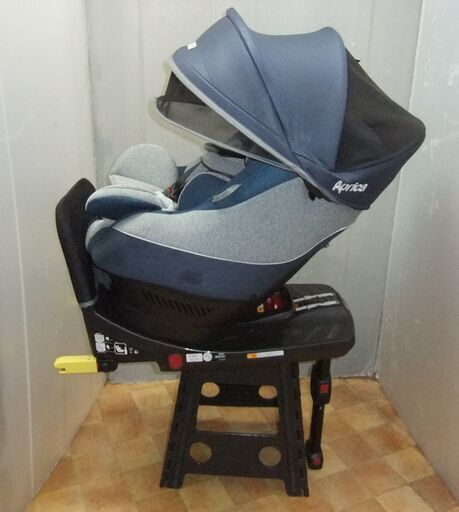 綺麗/クルリラプラス/新生児～４歳頃/ISO FIX対応/回転/日除け/洗濯済み/２０１８年購入