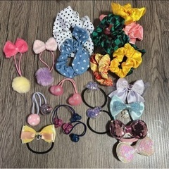 ヘアゴムセット　未使用品込み