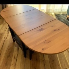 IKEA イケア　バタフライテーブル　サイズが変えられます