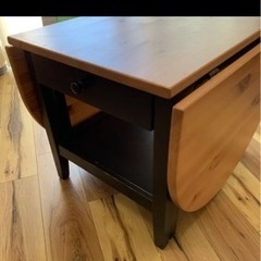 IKEA イケア　バタフライテーブル　サイズが変えられますの画像