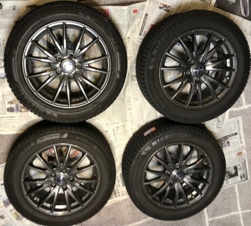 VELVA SPORTZホイール+ミシュランスタッドレスタイヤ4本セット