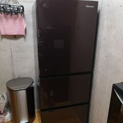 ハイセンス　3ドア冷凍冷蔵庫　安くで譲ります