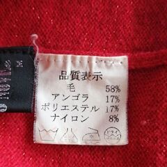 ラメ入りニットの画像