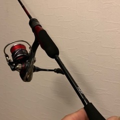 ほぼ新品！月下美人アジングロッド　一式