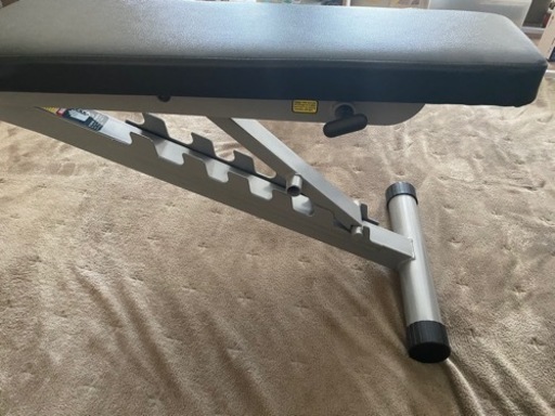 【トレーニング機具】折り畳み式　ベンチプレス台【手渡し】