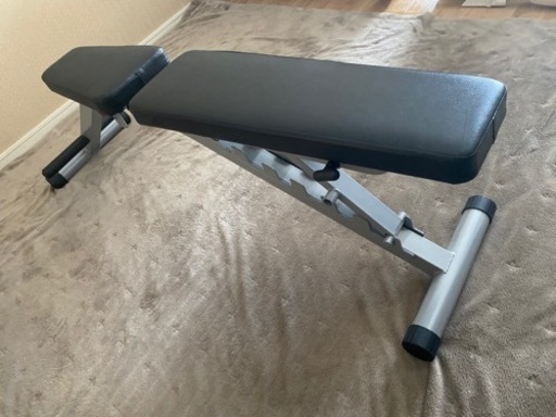 【トレーニング機具】折り畳み式　ベンチプレス台【手渡し】