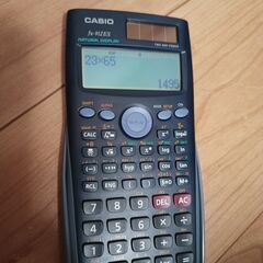 関数電卓CASIO fx-912ES 譲ります。