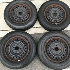 ♬【取引終了】純正タイヤホイール　145/80R13 ダイハツ タント♬の画像