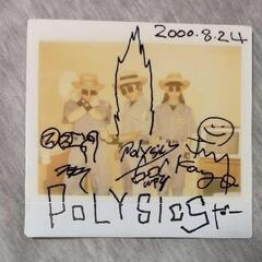 POLYSICS　サイン入りポラ【希少！】