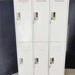 PLUS 6人用 ロッカー 鍵付き オフィス家具/更衣室/事務家具/店舗