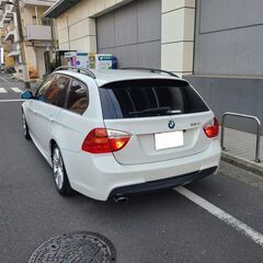 BMW320ツーリングMスポーツ　H19　車検4/7　走行43000ｋ　社外ＨＤＤナビ＆カラーバックカメラ　ＥＴＣ　純正エアロ＆専用17ＡＷ　キセノン　禁煙車の画像