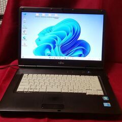 【取引完了】ノートPC「LIFEBOOK A550/A」【Win11】の画像