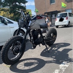 tw200スカチューン超ロンスイヤマシタエンジニアリング仕様