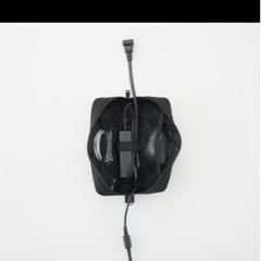 【無印良品】ポリエステルガジェットポーチ　黒の画像