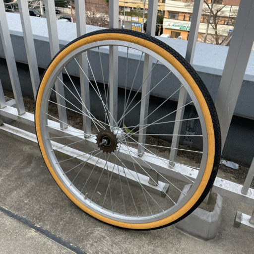 26インチ　シングルスピード　ホイール