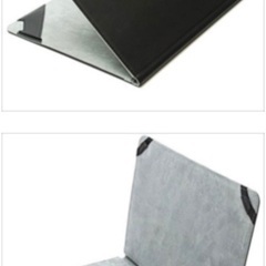 未使用　ノートブックジャケット　黒　収納　収納ケース　カバー　保護　for macBook 12インチ　カバー　パソコンカバー　ブラック　パソコン周辺機器 PC周辺アクセサリー インナーケース　防キズ　対衝撃　防汚の画像