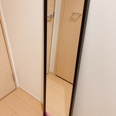 【中古品】立て掛け鏡 譲ります