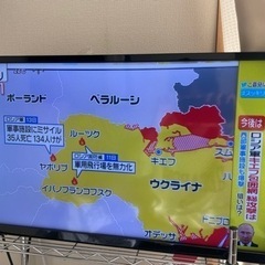 TOSHIBA テレビ REGZA 24型　2020年製の画像