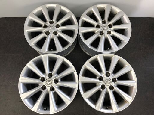 レクサス　純正　ホイール　8J×17インチ　オフセット45　5穴　PCD　114.3