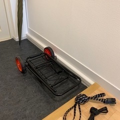 キャリーカート　おまけでゴム紐2本プレゼントしますの画像