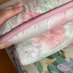 【決まりました】厚手敷シングル布団2枚セットの画像