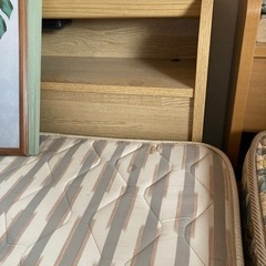 【決まりました】フランスベット マット付きベッド シングルサイズの画像