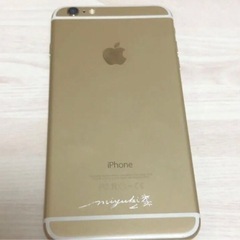 iPhone6 Plus プラス 16GB GOLD DOCOMO ドコモの画像