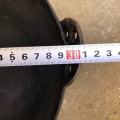 鉄鍋あげます　(大) (小)ありの画像