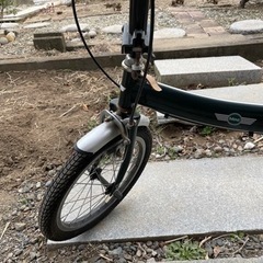 MINI折りたたみ自転車  16インチ Greenの画像