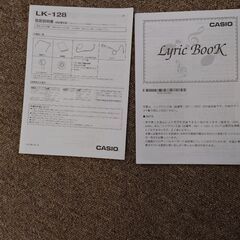 CASIO　LK-128の画像
