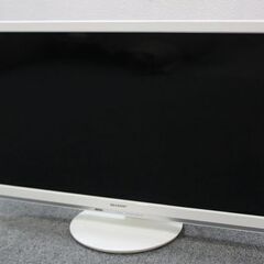 シャープ LC-24P5W AQUOS アクオス 24V型 地上/BS/110度CS液晶テレビ ホワイト系 2018年製 SHARP  中古家電 店頭引取歓迎 R5495)