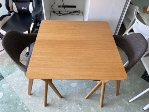 ダイニングテーブルセット  イス2脚   リサイクルショップ宮崎屋住吉店22.3.14 y